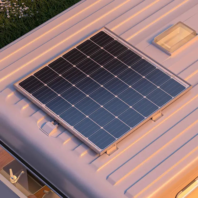 High-efficiency monocrystalline solar panel 190W with aluminum frame