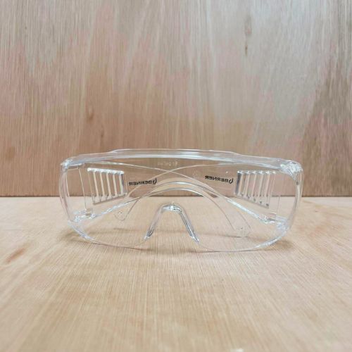 Visitor safety glasses for campervan builders - wide lens, fits over glasses