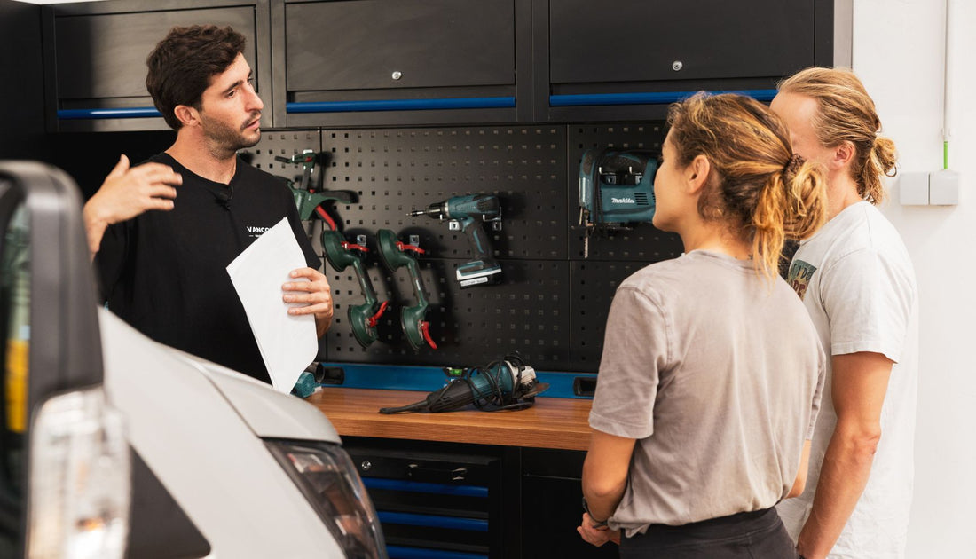 DIY van build Europe