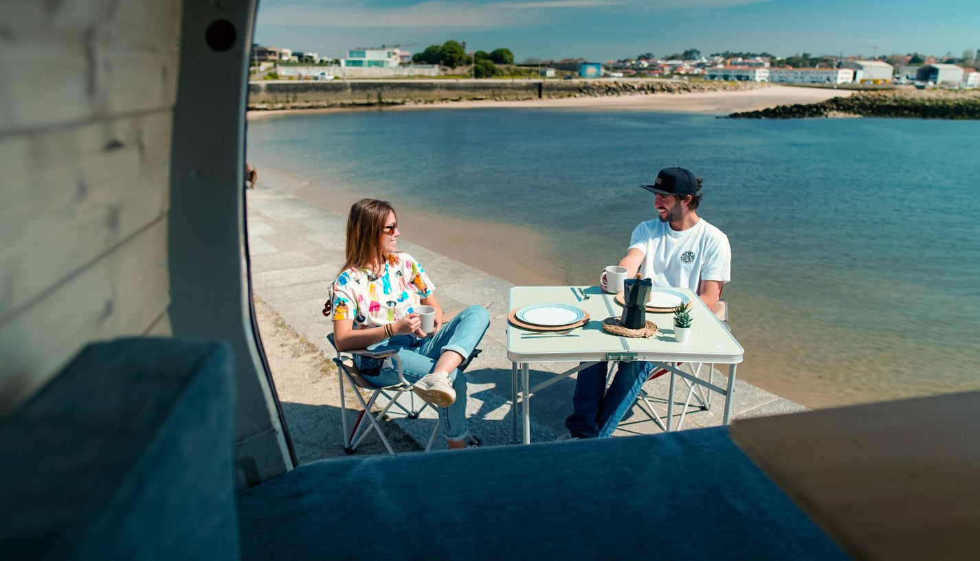 couples campervan trip