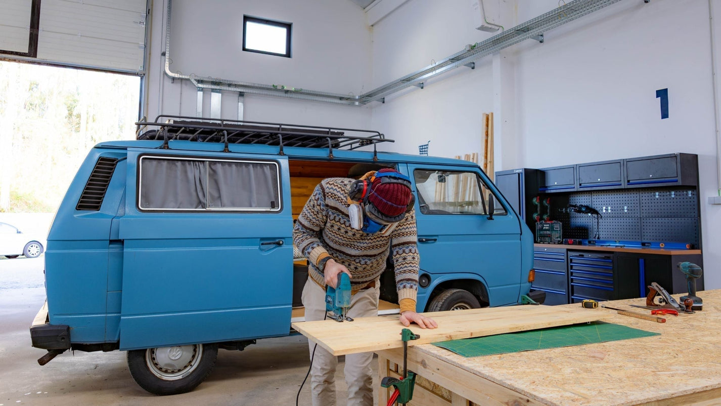 DIY van conversion tools Portugal