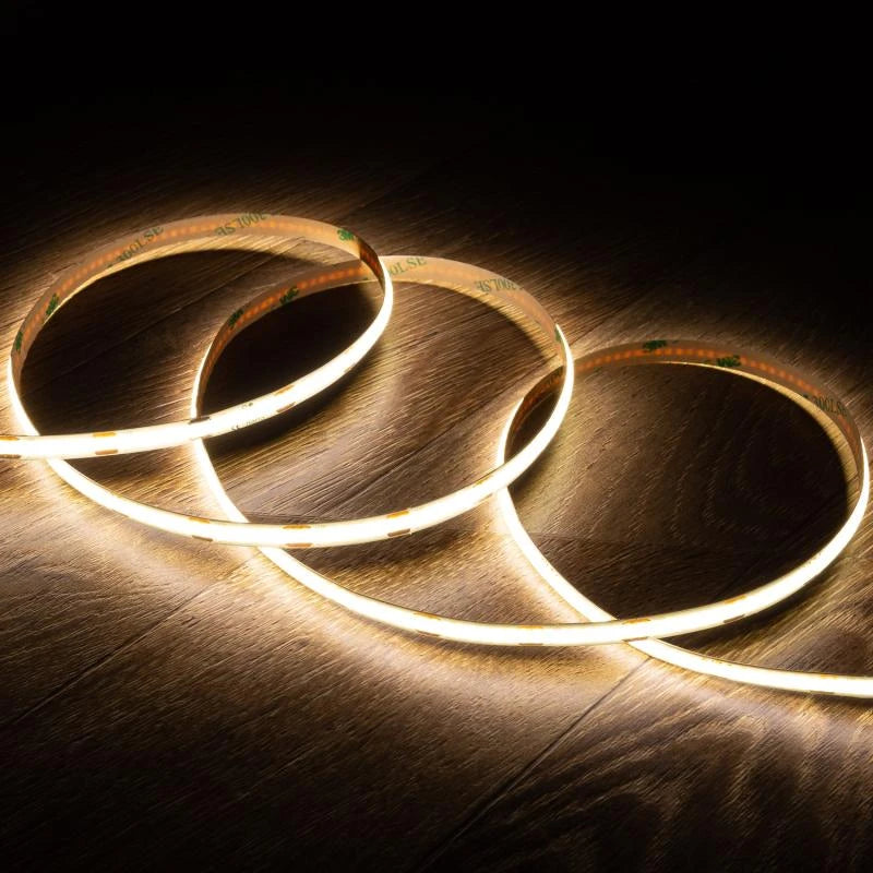 12V DC COB LED Strip – 5 Metres | CRI90, 1000 lm/m