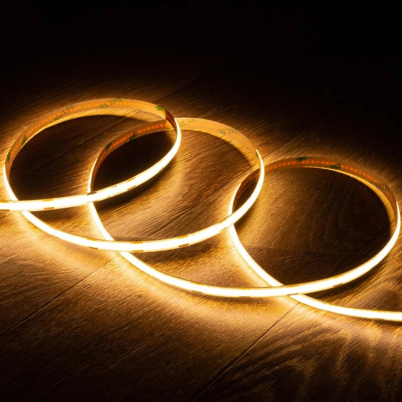 12V DC COB LED Strip – 5 Metres | CRI90, 1000 lm/m