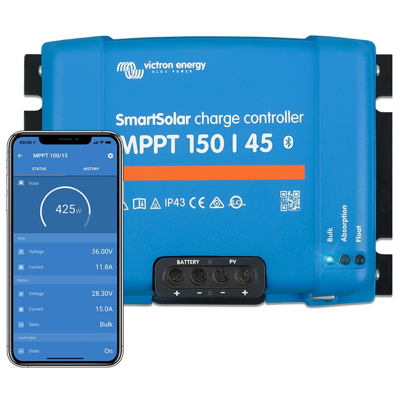 Victron SmartSolar MPPT 150/45 – 45A High-Voltage MPPT Solar Charge Controller