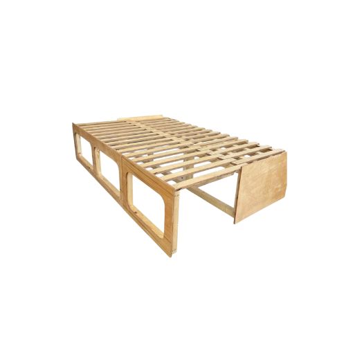 Cama modular para autocaravana: 120 x 185 x 40 cm