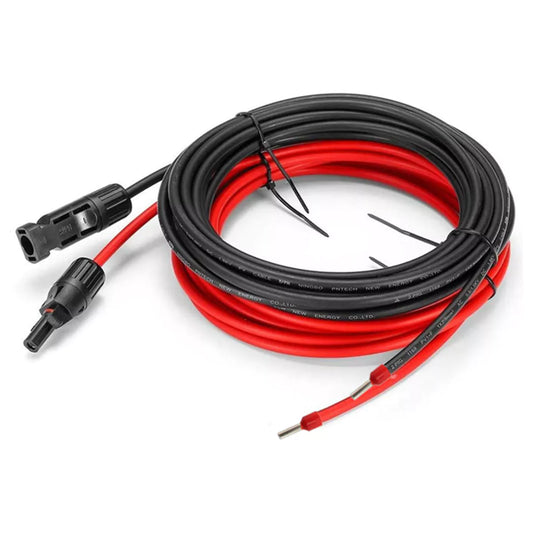 Solar Power Cable with MC4 Connector and Tip