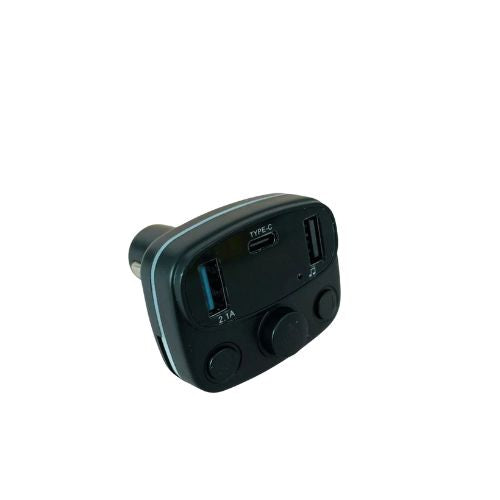 Baseus CCALL-TM01 Bluetooth FM Transmitter & Dual USB Car Charger