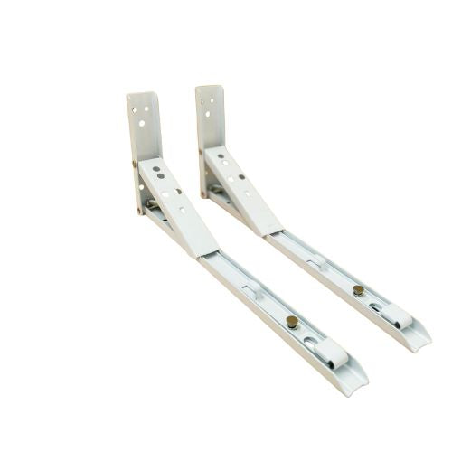 2 soportes triangulares plegables de 90° para trabajo pesado