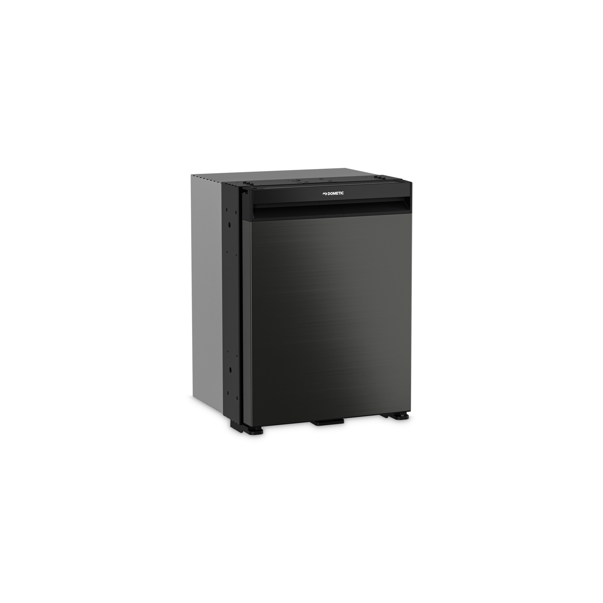 Dometic NRX 35C 32 litre compressor refrigerator with frameless dark silver door for campervans