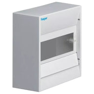 Hager GAMMA Mini Box: caja de distribución DIN de 1 fila (6/8/10 módulos)