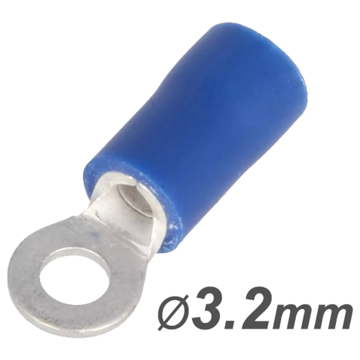 Terminales de ojal aislados: 0,5 a 6,0 mm² (M3–M10)