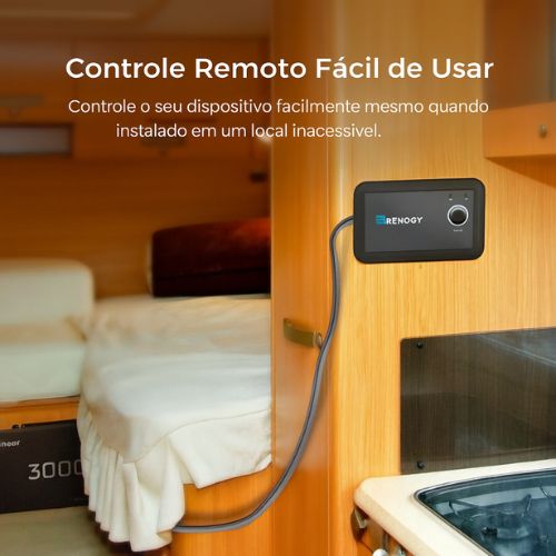 Inversor de Onda Senoidal Pura Renogy 3000W 12V – Energia fiável fora da rede elétrica para carrinhas e autocaravanas.