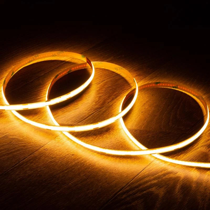 12V DC COB LED Strip – 5 Metres | CRI90, 1000 lm/m