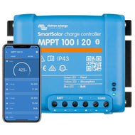 Victron SmartSolar MPPT 100/20 – 20A MPPT Solar Charge Controller with 100V Input