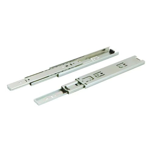 Corredera de cajón con rodamiento de bolas de extensión completa: 45 mm, capacidad de carga: 45 kg